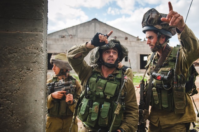 IDF forces in training. (IDF)