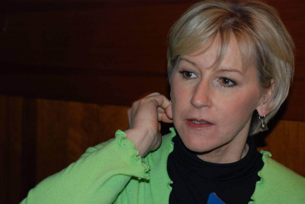 Swedish Foreign Minister Margot Wallstrom
