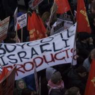 BDS supporters.