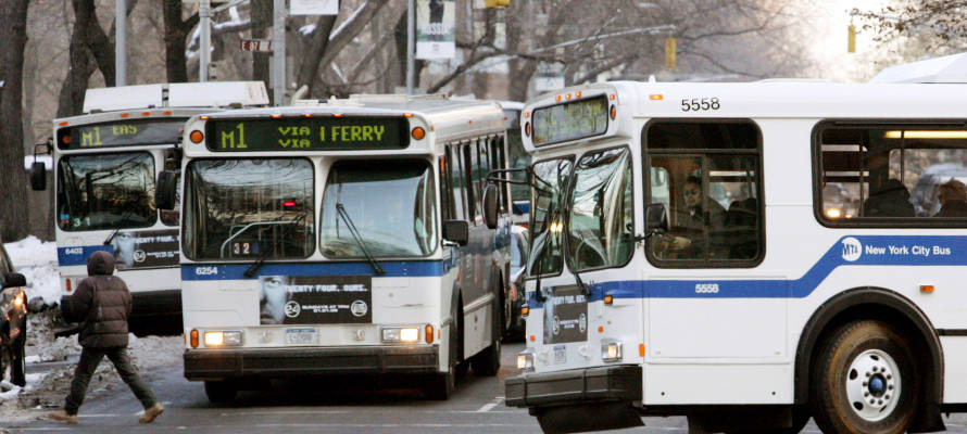 MTA buses