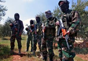 Hezbollah at the Syrian border