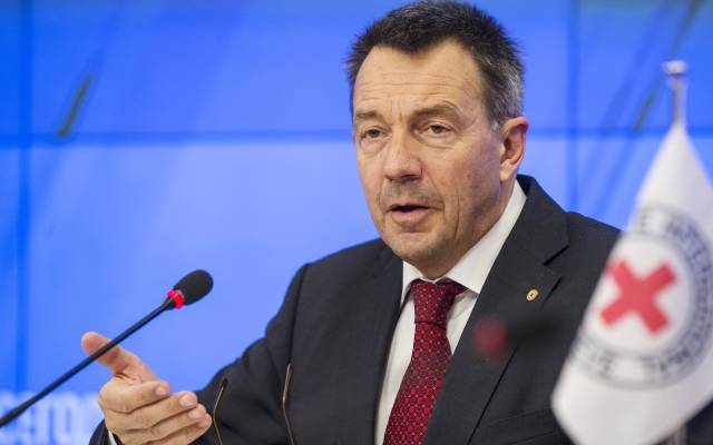 International Red Cross President Peter Maurer