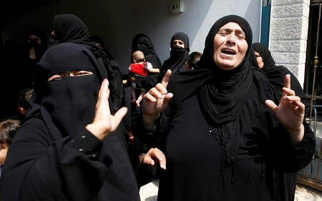 Palestinian women joy