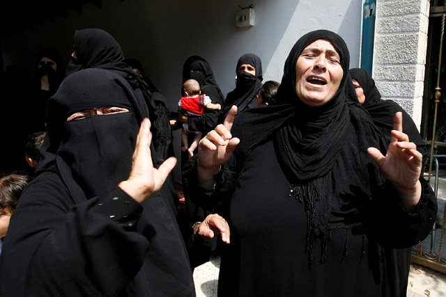 Palestinian women joy