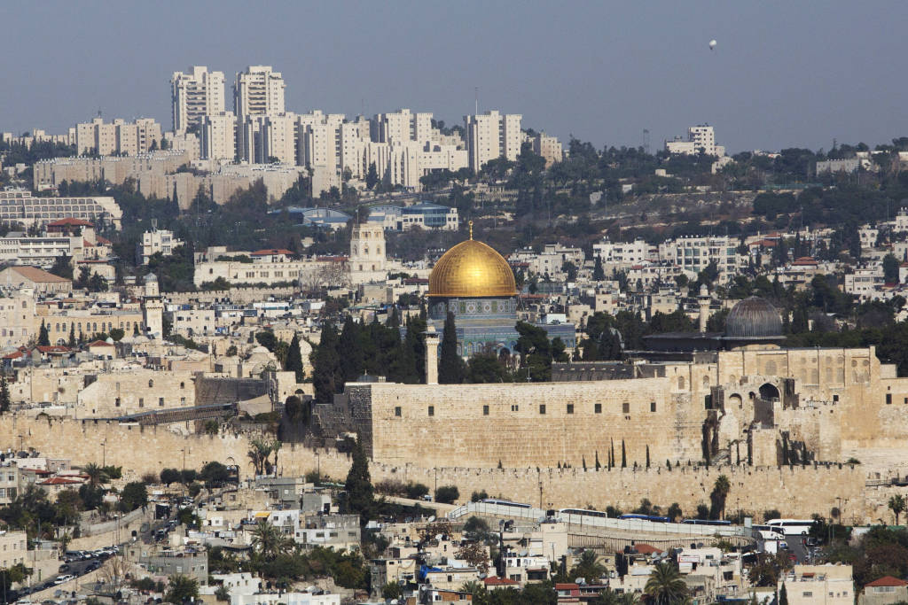 Jerusalem's Dome of the Rock Mosque.