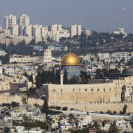 Jerusalem's Dome of the Rock Mosque.