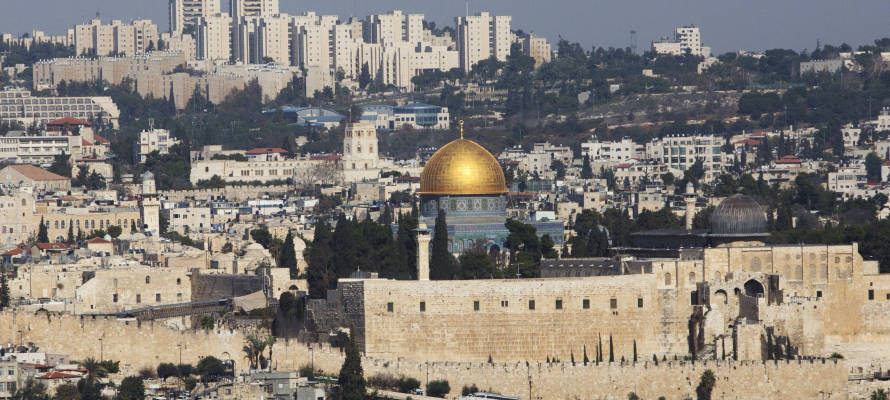 Jerusalem's Dome of the Rock Mosque.