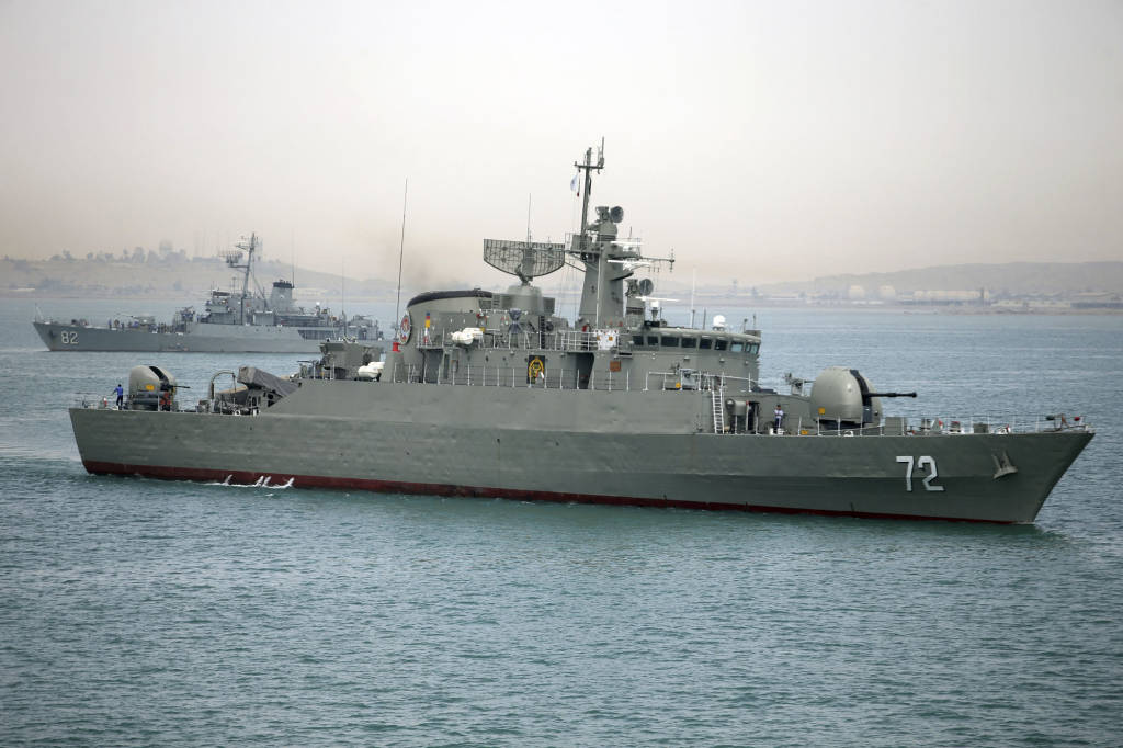 Iranian warship
