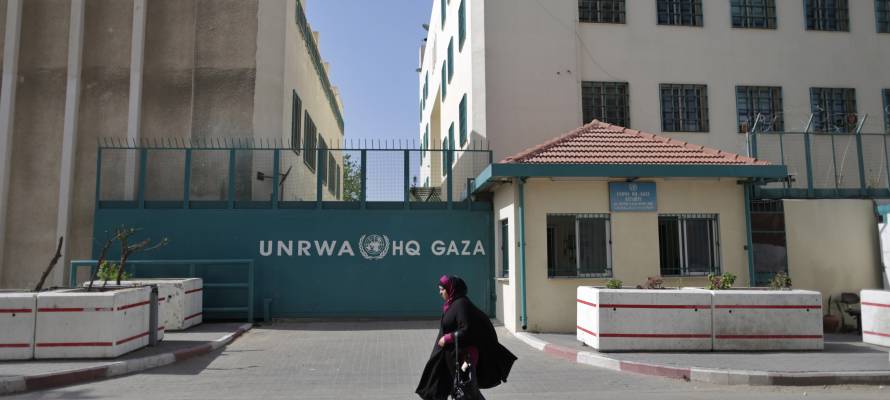 UNRWA headquarters Gaza