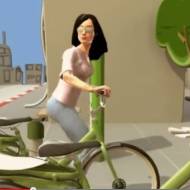 Israel's great bike rental system. (Screenshot)
