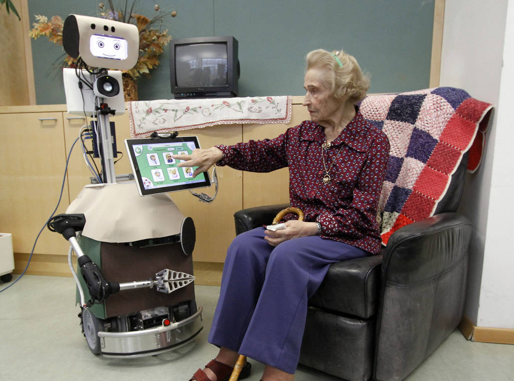 Care robot for elderly