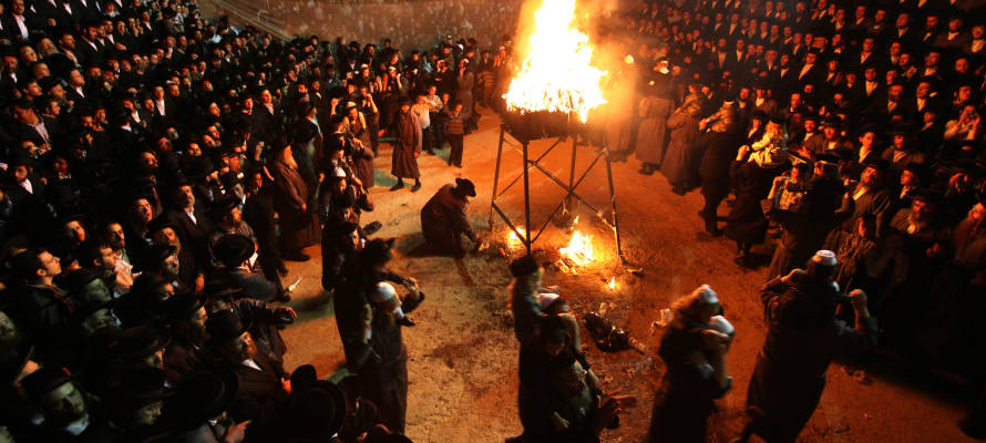 Celebrating Lag B'Omer In Meron