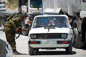 Checkpoint near Hebron