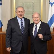 FIFA Blatter Netanyahu