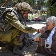 IDF soldier Arab woman
