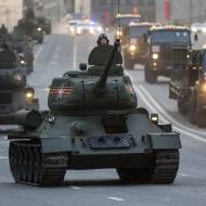 Russia Military Parade Rehearsal