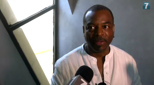 LeVar Burton Visits Israel
