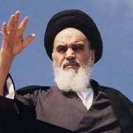 Iranian leader Khomeini