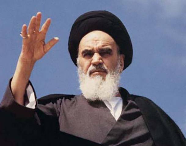 Iranian leader Khomeini