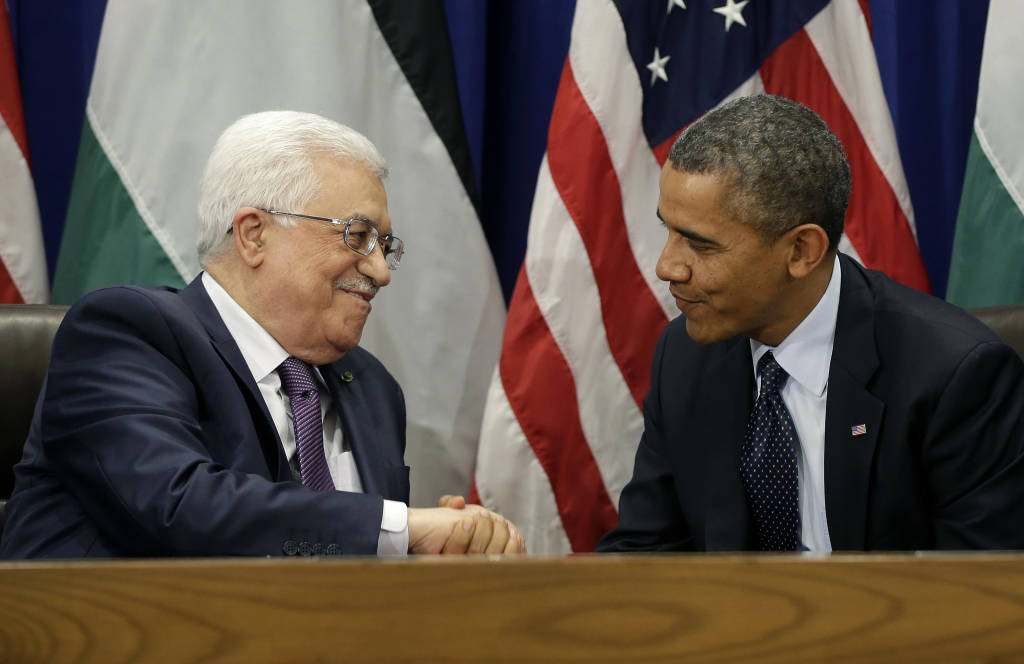 Barack Obama, Mahmoud Abbas