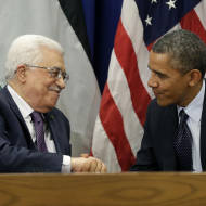 Barack Obama, Mahmoud Abbas