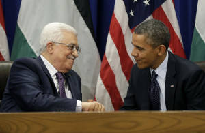 Barack Obama, Mahmoud Abbas