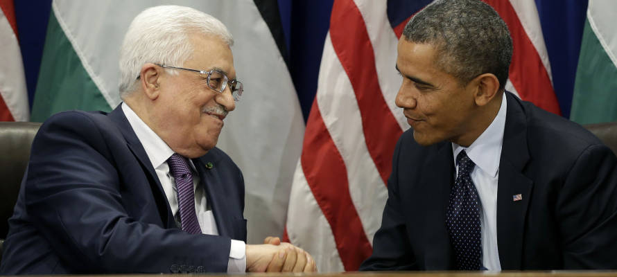 Barack Obama, Mahmoud Abbas