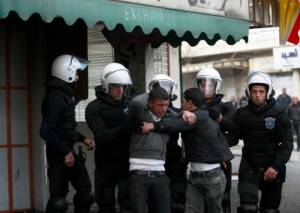 Palestinian police