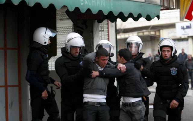 Palestinian police