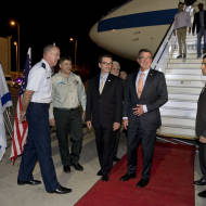 US Defense Secretary Carter arrives in Israel