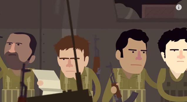 Animated Entebbe Mission