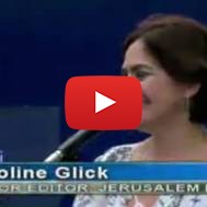 Caroline Glick Speaking at New York Rally