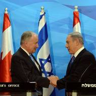 Canada Nicholson Netanyahu