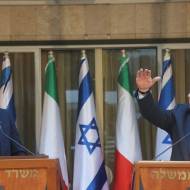Netanyahu Renzi Italy