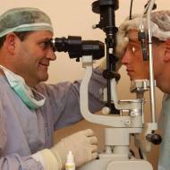 Corneal transplant surgery