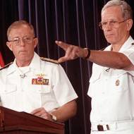 Leon A. “Bud” Edney, a retired admiral