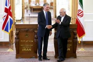 Hammond Zarif Iran