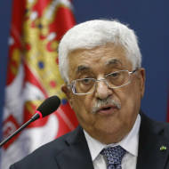 Palestinian President, Mahmoud Abbas