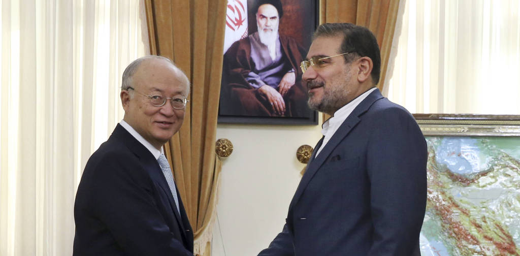Yukiya Amano, Ali Shamkhani