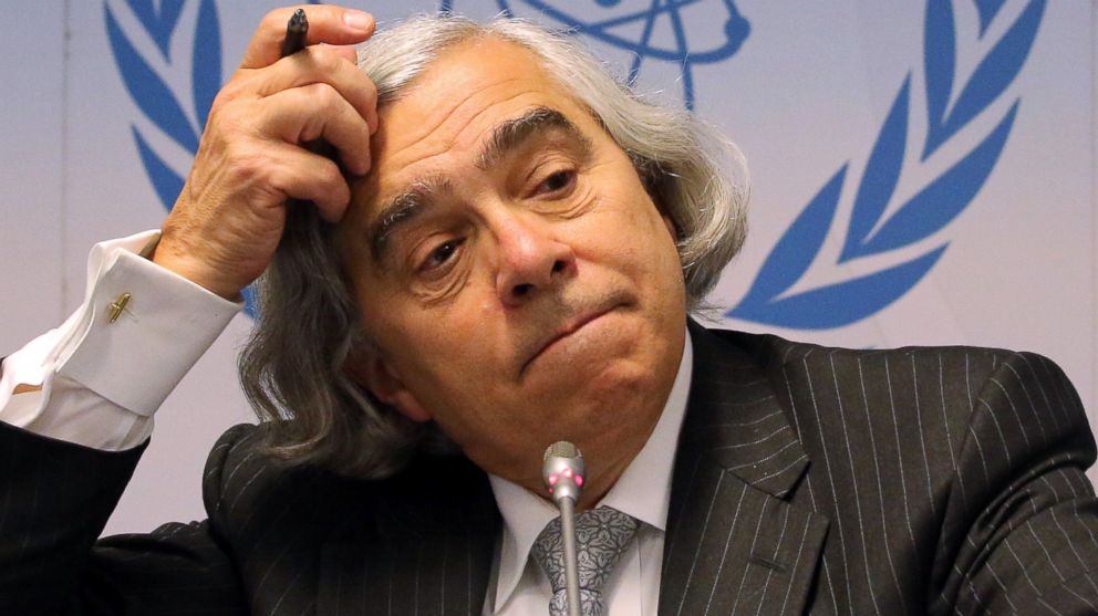 US Energy Secretary Ernest Moniz