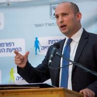 Minister of Education Naftali Bennett.
