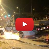 Fire bomb attack Jerusalem