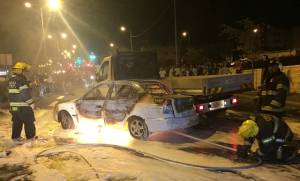 Fire bomb attack Jerusalem