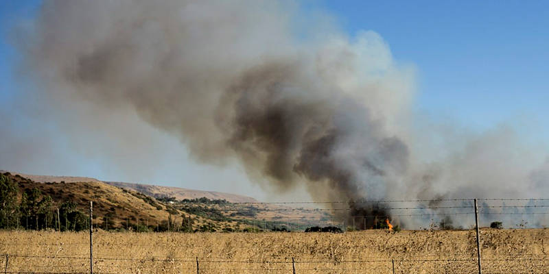 Rocket attack attack Golan