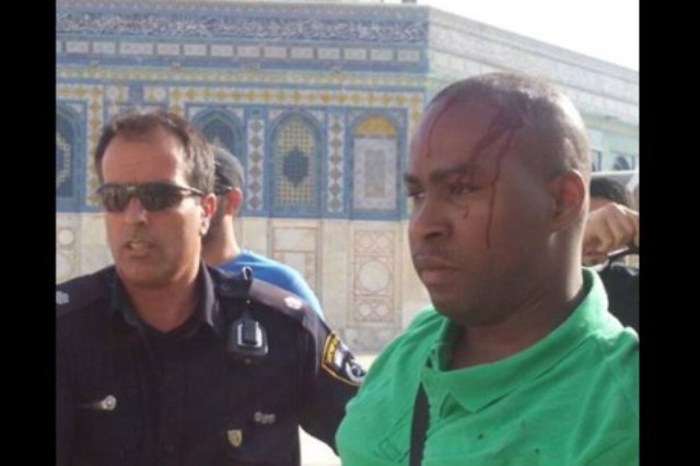 French Tourist Temple Mount