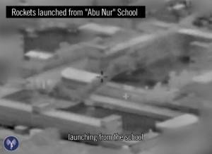 Rockets launched from UNRWA schools in Gaza