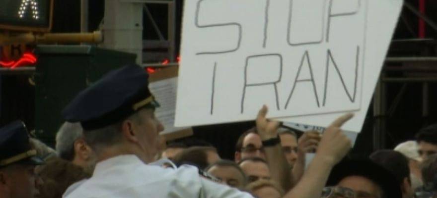 Iran Deal protest