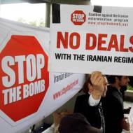Stop Iran demo