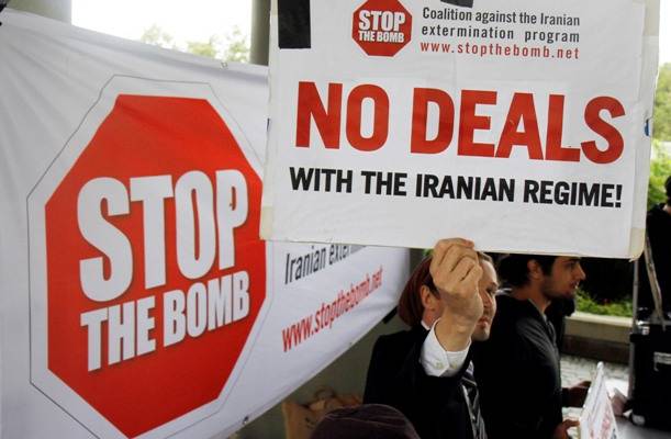 Stop Iran demo