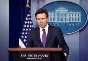 Josh Earnest, White House Press Secretary.